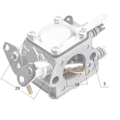 Gaźnik Husqvarna 137142 /pilarki/