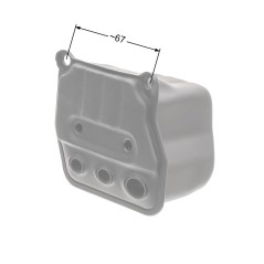 Tłumik Nac SPS01-45 CS4500 CS5200 pilarki marketowe