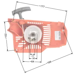 Rozrusznik NAC CS3800 kpl. pilarki marketowe
