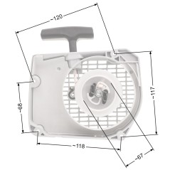 Rozrusznik Stihl MS360 MS340 036 034