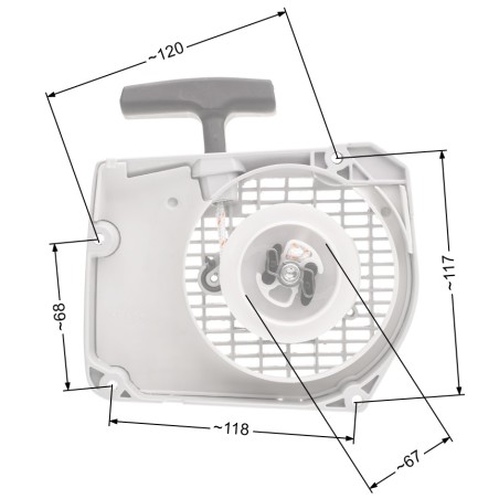 Rozrusznik Stihl MS360 MS340 036 034