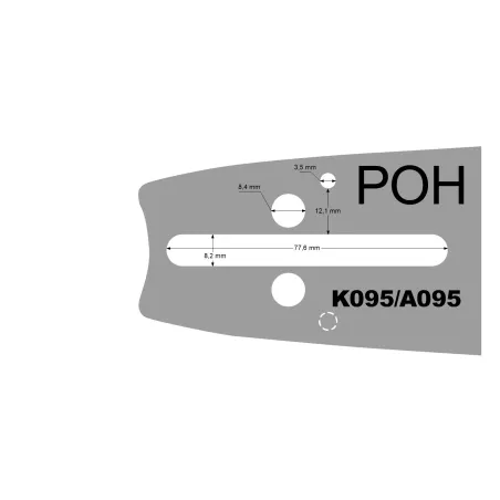 Prowadnica 18 325 1.3mm K095 Husqvarna SARP