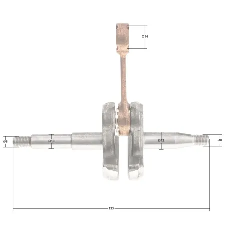 Wał korbowy TOPSUN T4116