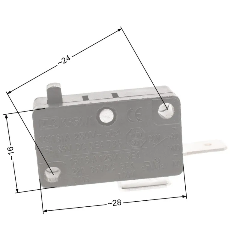 Mikrowyłącznik 3-styki pilarki elektryczne marketowe Mikrowyłącznik 3-styki pilarki elektryczne marketowe