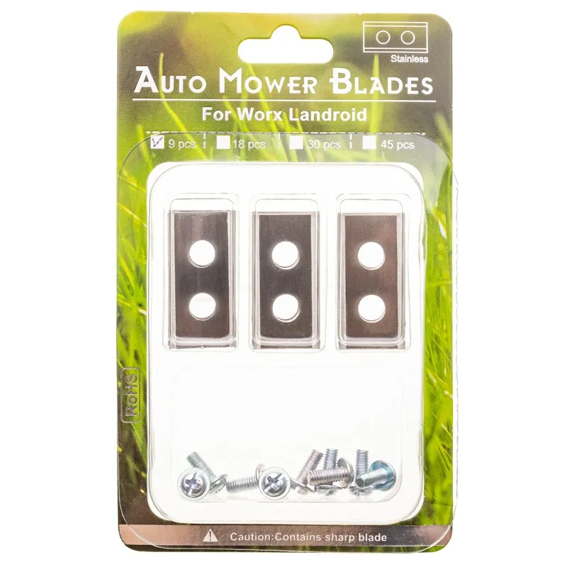 Nóż kosiarki automatycznej Worx Landroid 9 szt.