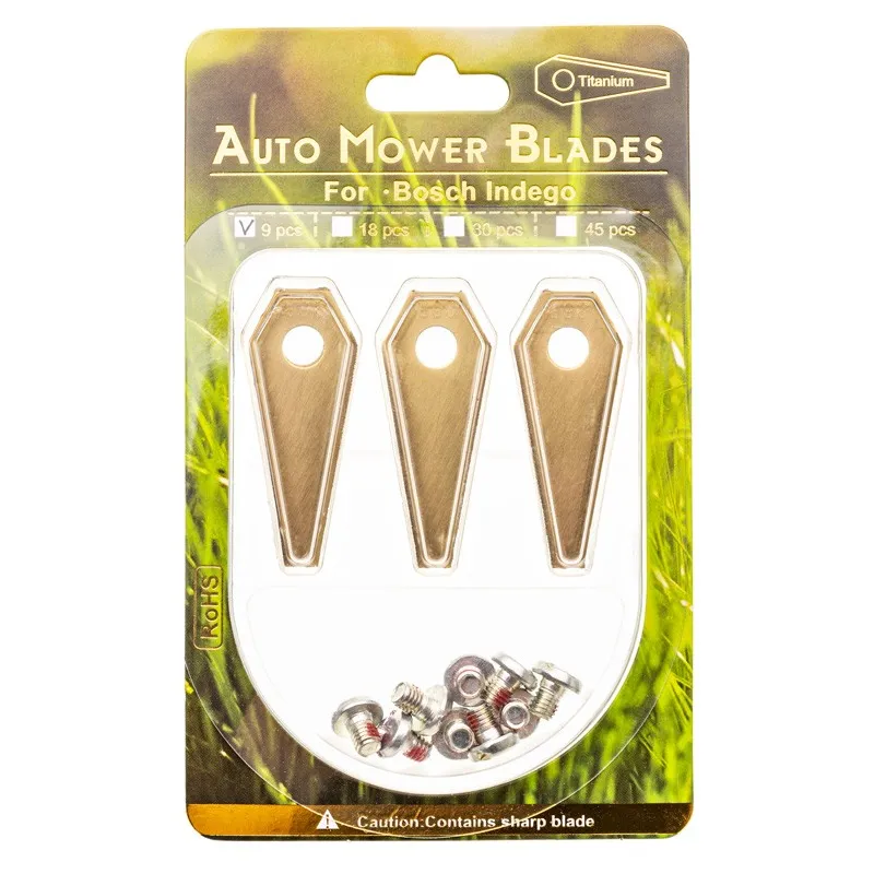 Nóż kosiarki automatycznej Bosch indego Titanium 9 szt.