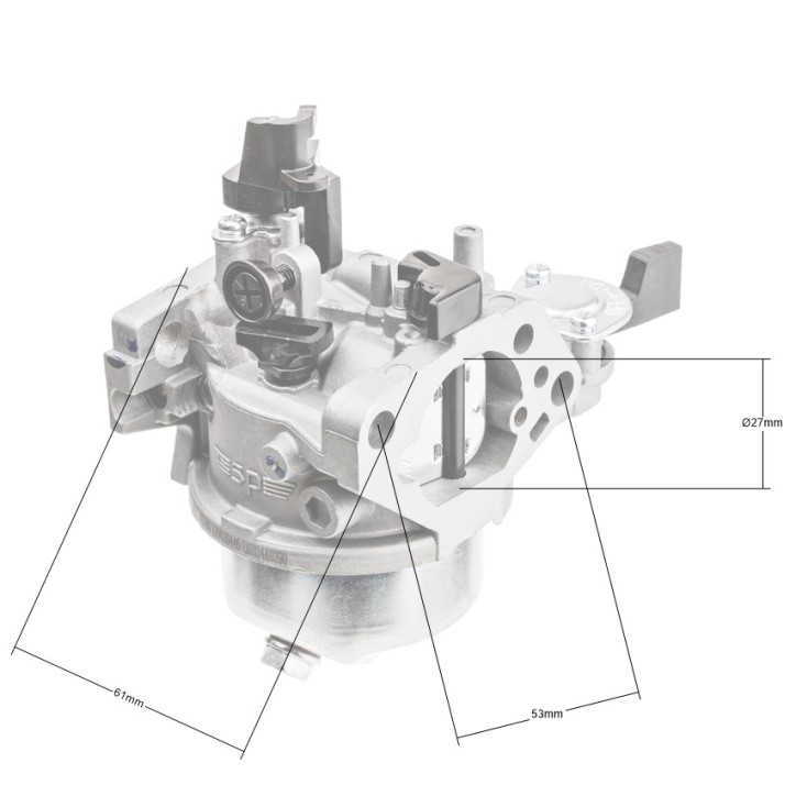 Gaźnik Loncin G420F CZĘŚĆ ORYGINALNA Gaźnik Loncin G420F CZĘŚĆ ORYGINALNA