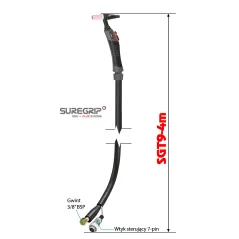 TIG UCHWYT SPAWALNICZY PARKER SUREGRIP SGT9 FLEX PKG X 4m