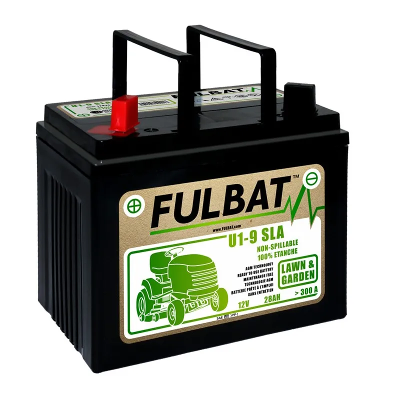 Akumulator 28Ah FULBAT U1-9 /195x125x180/ +lewy bezobsługowy SLA/AGM