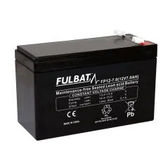 Akumulator 7Ah FULBAT FP12-7 SLA /151x65x99/ bezobsługowy