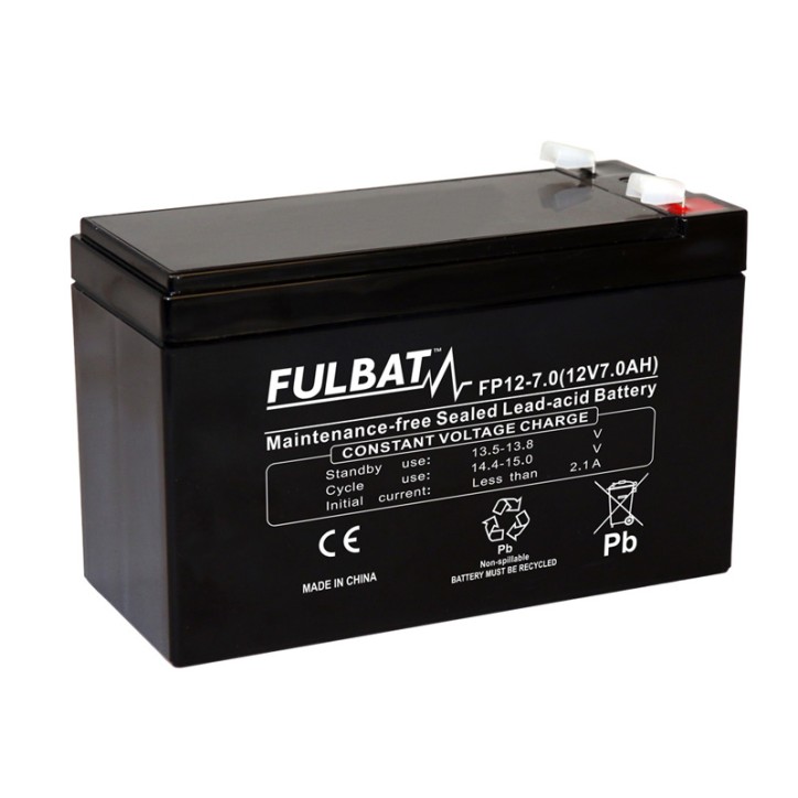 Akumulator 7Ah FULBAT FP12-7 SLA /151x65x99/ bezobsługowy Akumulator 7Ah FULBAT FP12-7 SLA /151x65x99/ bezobsługowy