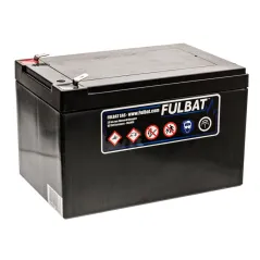 Akumulator 12Ah FULBAT FP12-12 AGM /151x98x101/ bezobsługowy