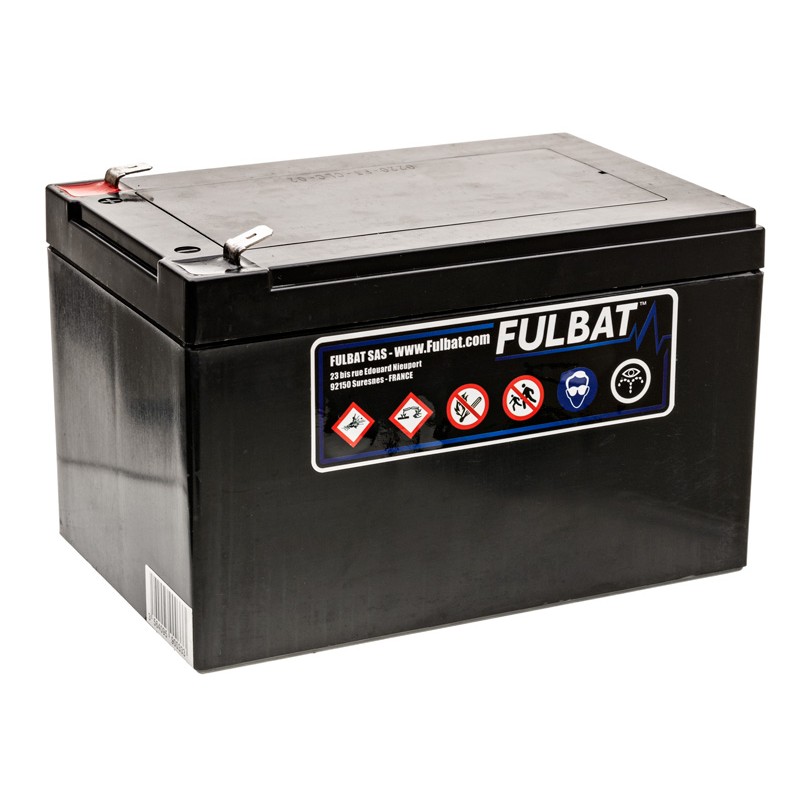 Akumulator 12Ah FULBAT FP12-12 AGM /151x98x101/ bezobsługowy