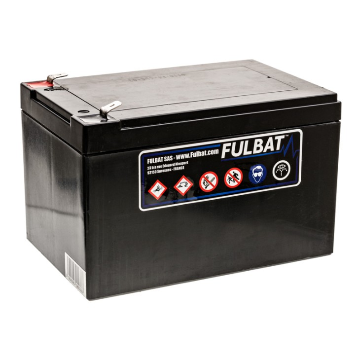 Akumulator 12Ah FULBAT FP12-12 AGM /151x98x101/ bezobsługowy Akumulator 12Ah FULBAT FP12-12 AGM /151x98x101/ bezobsługowy