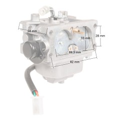 Gaźnik Loncin LC2P77F CZĘŚĆ ORYGINALNA