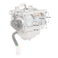 Gaźnik Loncin LC2P77F CZĘŚĆ ORYGINALNA