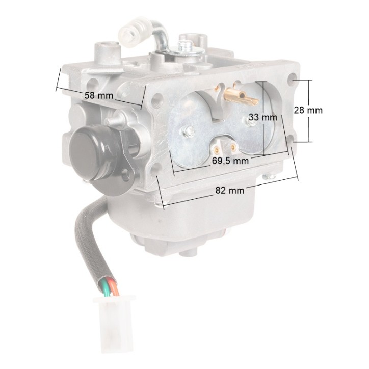Gaźnik Loncin LC2P77F CZĘŚĆ ORYGINALNA Gaźnik Loncin LC2P77F CZĘŚĆ ORYGINALNA