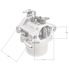 Gaźnik B&S Nikki Model 21 traktorek CZĘŚĆ ORYGINALNA
