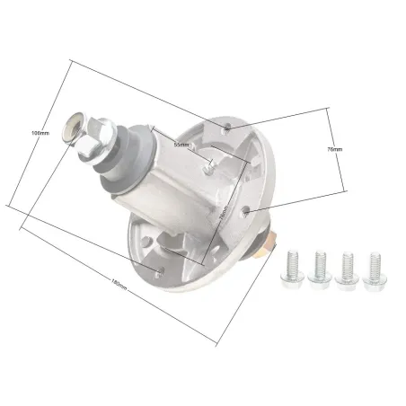Adapter kosiarki John Deere 42cal gw7ram