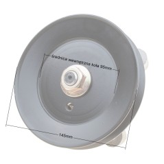 Adapter kosiarki MTD z kołem pasowym