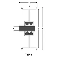 Koło pasowe napinacza MTD AH6180