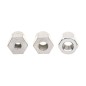 Adapter głowicy żyłkowej /M10x1.25 M8x1.25 M10x1.00/ zestaw 3 sztuk Adapter głowicy żyłkowej /M10x1.25 M8x1.25 M10x1.00/ zestaw 3 sztuk