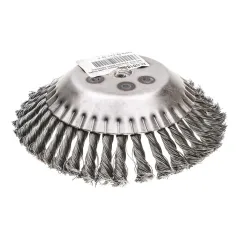 Szczotka do czyszczenia kostki brukowej drut splatany 200x0.50x20mm