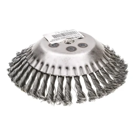 Szczotka do czyszczenia kostki brukowej drut splatany 200x0.50x20mm