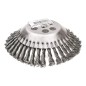 Szczotka do czyszczenia kostki brukowej drut splatany 200x0.50x20mm Szczotka do czyszczenia kostki brukowej drut splatany 200x0.50x20mm
