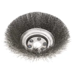 Szczotka do czyszczenia kostki brukowej drut stalowy 200x0.30x25,4mm