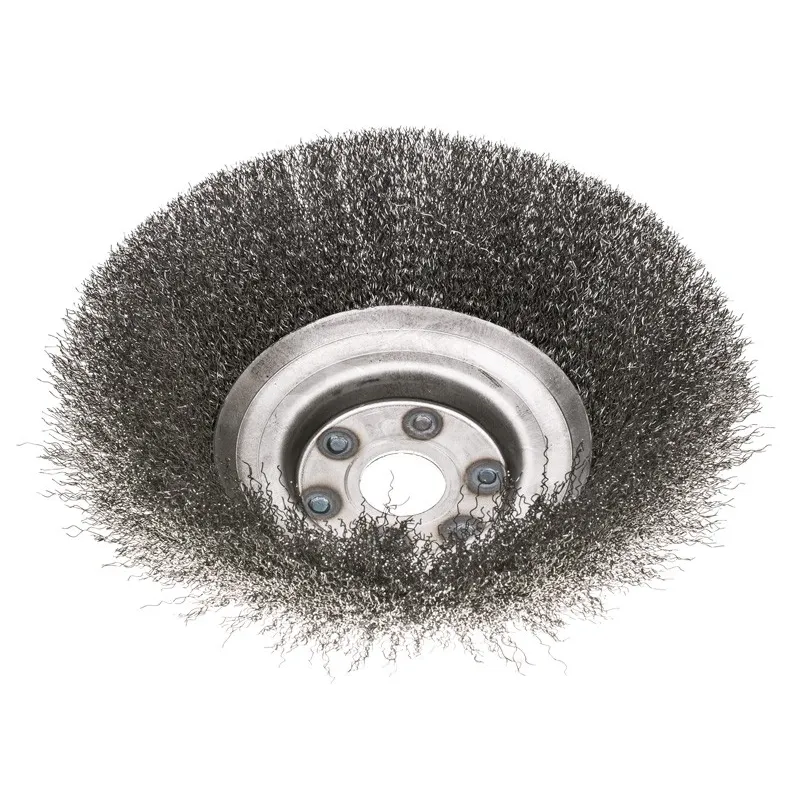 Szczotka do czyszczenia kostki brukowej drut stalowy 200x0.30x25,4mm