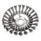 Szczotka do czyszczenia kostki brukowej drut splatany 152x25.4mm Szczotka do czyszczenia kostki brukowej drut splatany 152x25.4mm