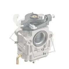 Gaźnik Echo SRM-4000/410 ES /wykaszarki/