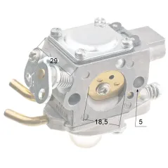 Gaźnik Alpina Star4555StigaSB4452wyka