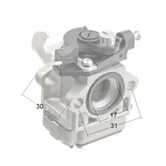 Gaźnik Echo SRM-350/wykaszarki/