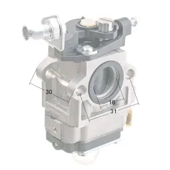 Gaźnik NAC WLBC430 520 580 15mm wykaszarki marketowe