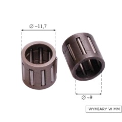 Łożysko tłoka NAC CG330 36mm wykaszarki marketowe