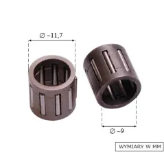 Łożysko tłoka NAC CG330 36mm wykaszarki marketowe