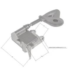 Moduł zapłonowy Mitsubishi TLE24