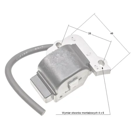 Moduł zapłonowy Kawasaki TJ45E bordo