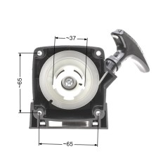 Rozrusznik NAC TT-BC520-2 Ursus Hyundai Kawasaki TJ45E zam. 49088-2559