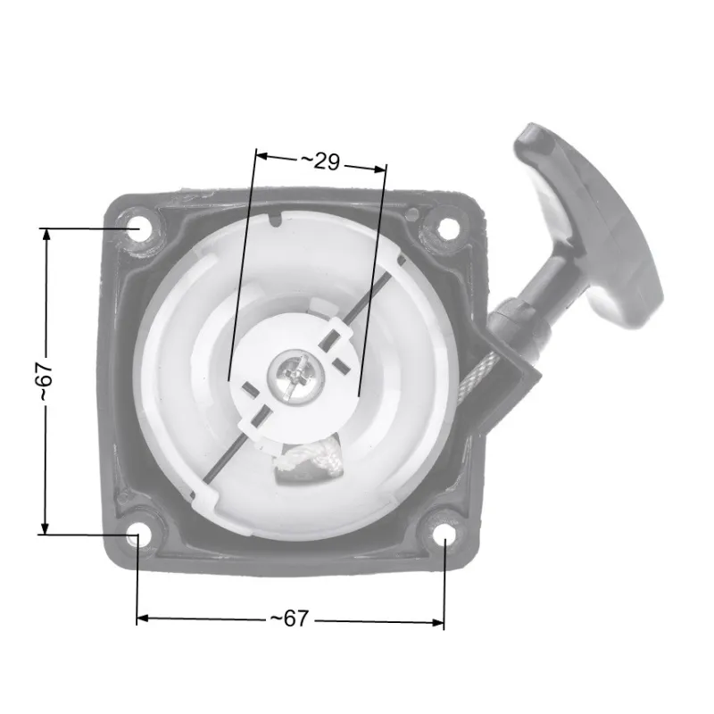 Rozrusznik NAC BCBPCGWLBC NA DRUTY wykaszarki marketowe