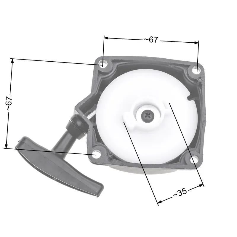 Rozrusznik NAC CG330B CG430B wykaszarki marketowe Rozrusznik NAC CG330B CG430B wykaszarki marketowe