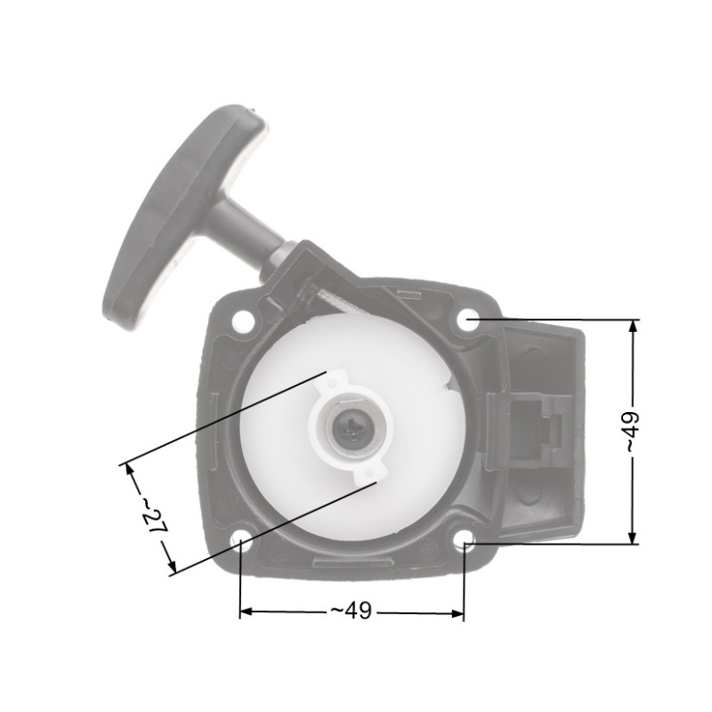 Rozrusznik NAC CG260BWLBC260-2ZXU wykaszarki marketowe