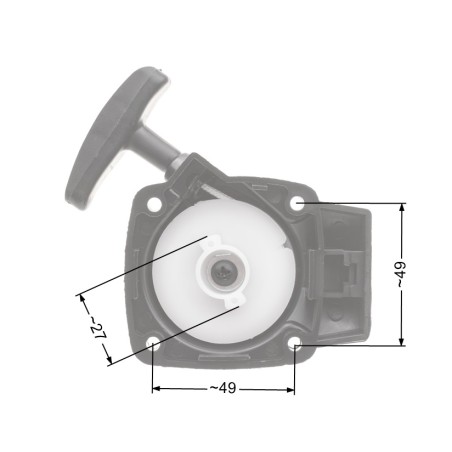 Rozrusznik NAC CG260BWLBC260-2ZXU wykaszarki marketowe