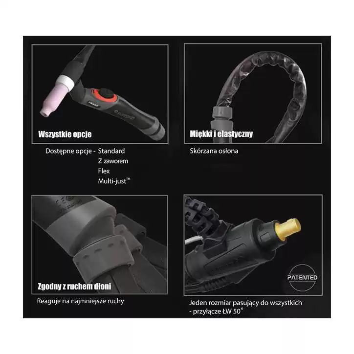 TIG UCHWYT SPAWALNICZY PARKER SUREGRIP SGT18 FLEX PKG X 4m TIG UCHWYT SPAWALNICZY PARKER SUREGRIP SGT18 FLEX PKG X 4m