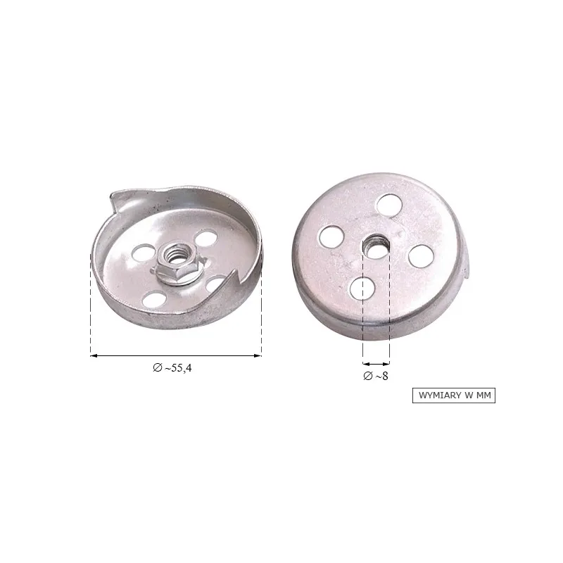 Kielich rozrusznika NAC wykaszarki marketowe