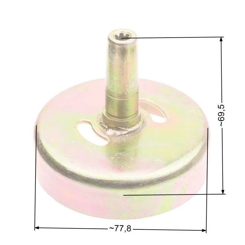 Bęben sprzęgła NAC 7 frezów wykaszarki marketowe