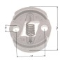 Sprzęgło NAC 49mm małe metalowe wykaszarki marketowe Sprzęgło NAC 49mm małe metalowe wykaszarki marketowe