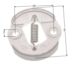 Sprzęgło NAC 75mm duże aluminiowe wykaszarki marketowe